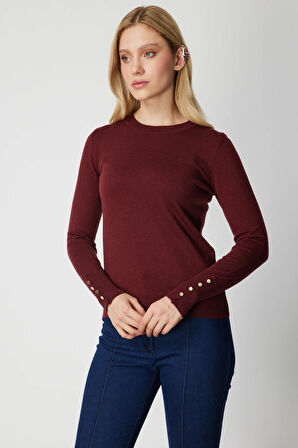 ON TRİKO Sıfır Yaka Basic Triko Kazak  63500-26k