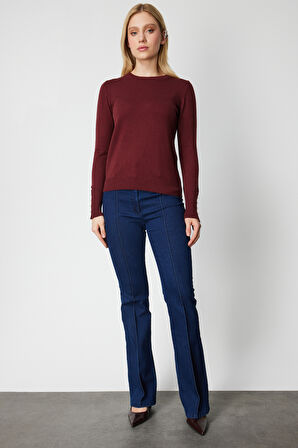 ON TRİKO Sıfır Yaka Basic Triko Kazak  63500-26k