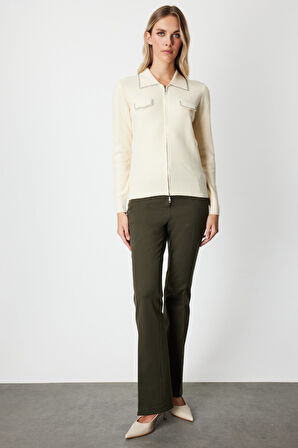 ON TRİKO Taş İşlemeli Triko Hırka 65926