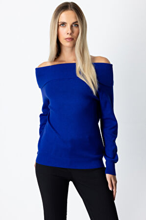 ON TRİKO Madonna Yaka Triko Kazak 65380-26k