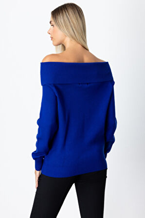 ON TRİKO Madonna Yaka Triko Kazak 65380-26k