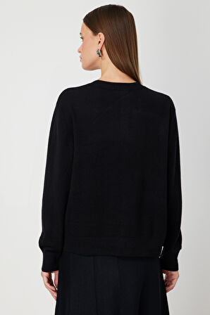 ON TRİKO Taş Detaylı Sıfır Yaka Triko Hırka 60344-26k