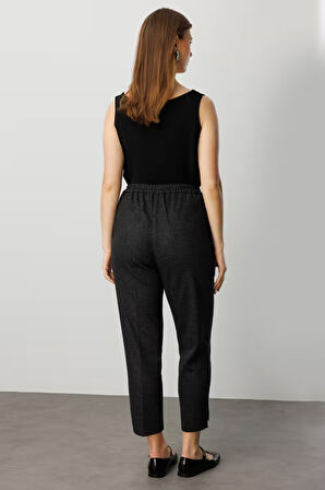 EKOL Yüksek Bel Dar Paça Pantolon5589-26k