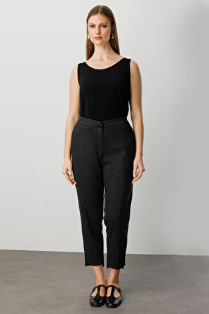 EKOL Yüksek Bel Dar Paça Pantolon5589-26k