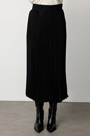 EKOL Piliseli Maxi Etek 2101-26k