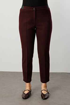 EKOL Beli Kalın Lastikli Dar Paça Pantolon 1019-26k