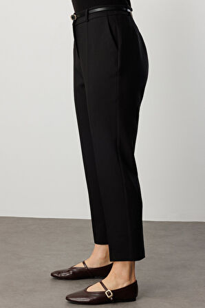 EKOL Beli Kemerli Dar Paça Pantolon 1015-26k