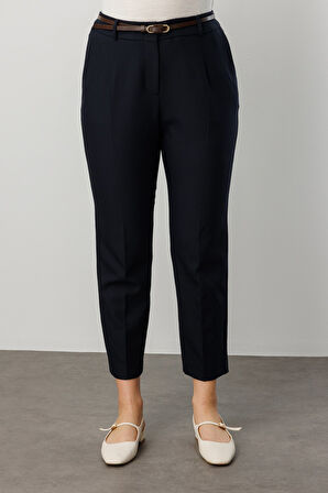 EKOL Beli Kemerli Dar Paça Pantolon 1015-26k