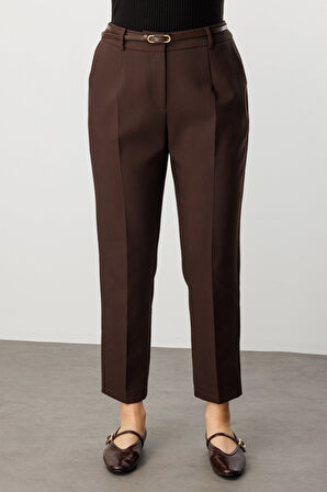 EKOL Beli Kemerli Dar Paça Pantolon 1015-26k