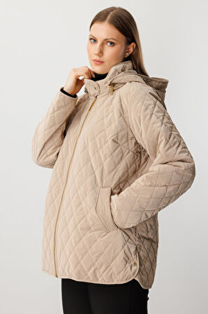 EKOL Kapitone Şişme Mont 6805-26k