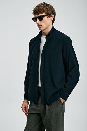 LUFİAN Drew Erkek Basic Gömlek Regular Fit 112010682