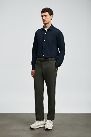 LUFİAN Carl Erkek Basic Gömlek Regular Fit 112010668-26k