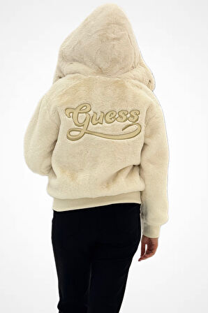GUESS Dokuma Kumaş Kadın Mont W5BL66W3890