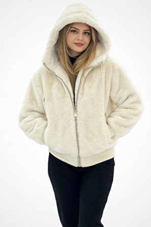 GUESS Dokuma Kumaş Kadın Mont W5BL66W3890