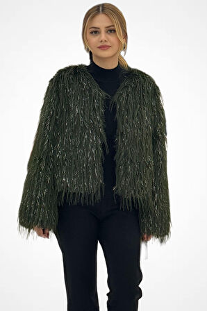 BDK Yumuşak Dokulu Uzun Tüylü Mont 2662-26k