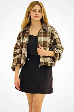 BDK Ekose Desenli Ceket 7852-26k