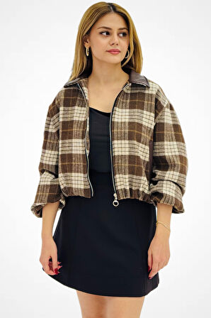 BDK Ekose Desenli Ceket 7852-26k