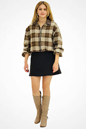 BDK Ekose Desenli Ceket 7852-26k