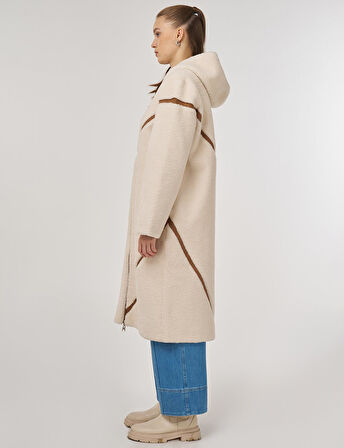 KAYRA Çift Taraflı Peluş Kaban 17032-26k