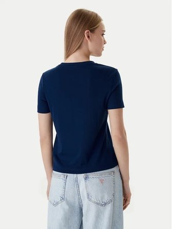 GUESS Üçgen Logolu T-shirt V6RI17KD741
