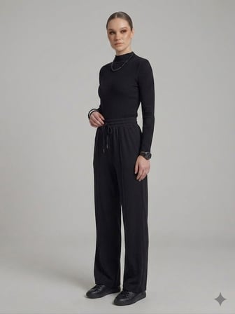 DOSSO DOSSİ Bol Paça Pantolon 26006