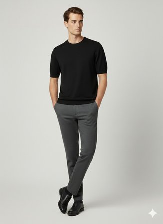 XINT  Yuvarlak Yaka T-shirt 801894