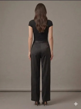 DOSSO DOSSİ FİMORE Saten Pantalon 2830