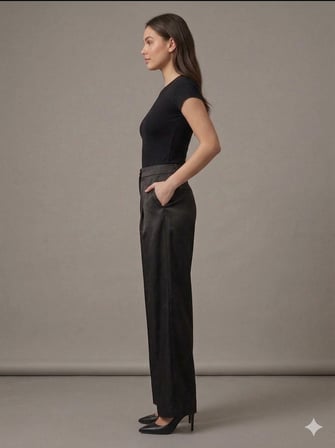 DOSSO DOSSİ FİMORE Saten Pantalon 2830