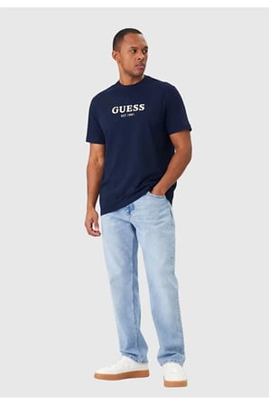 GUESS Jersey Erkek Regular Fit T-Shirt M6GI16K3032