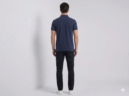GUESS Erkek Polo Yaka Kısa Kollu Basic T-Shirt M6GP18K3086