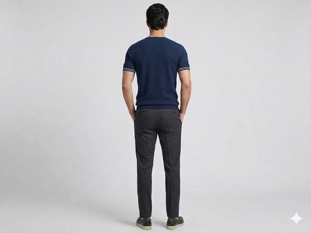 XINT Erkek Kısa Kollu Dokulu Basic T-Shirt 502386
