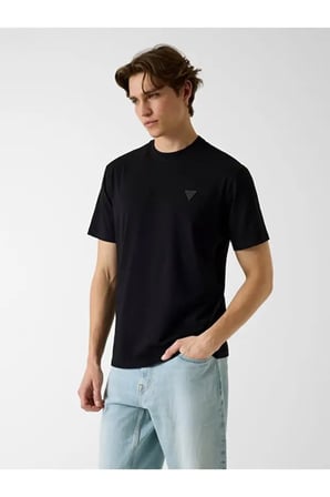 GUESS Jersey Erkek Modal Karışımlı Regular Fit T-Shirt M6GI21K3053