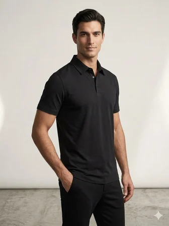 VAGANZA Erkek Polo Yaka T-Shirt Slim Fit 2036