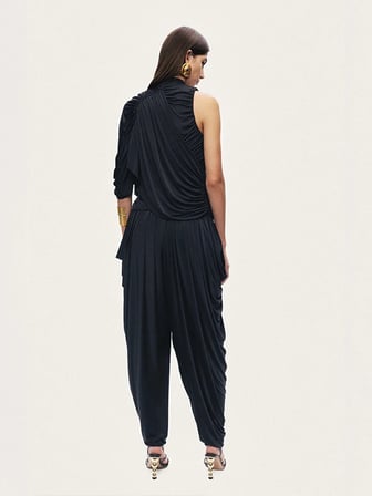 NOCTURNE Drapeli Şalvar Pantolon 3515
