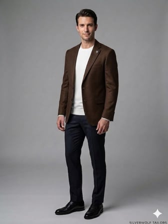 MCR Slim Fit Keten Karışımlı Blazer Ceket 41495