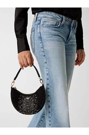 GUESS Tasmin Taş Detaylı Hobo Çanta HWEG9931720