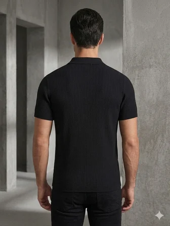 KİP Erkek Triko Polo Yaka Kısa Kollu T-Shirt 10134