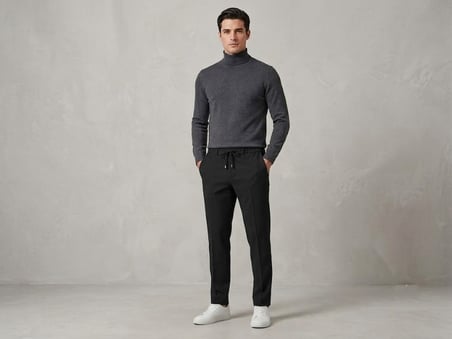CAVANNA Jogger Fit Smart-Casual Pantolon 9395