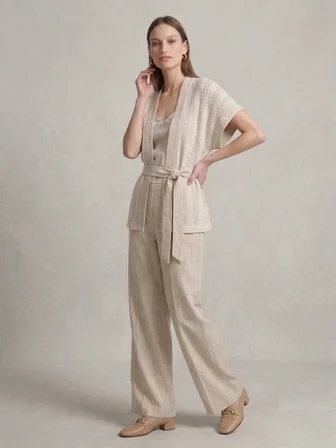 BEETHOVEN Kuşaklı Kimono Ve Pantolon Takım 30732