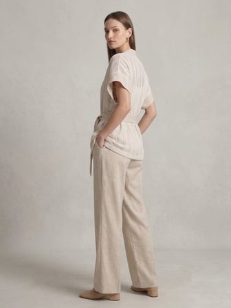 BEETHOVEN Kuşaklı Kimono Ve Pantolon Takım 30732