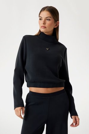 GUESS Yüksek Yakalı Sweatshirt V4YQ05KCAY2