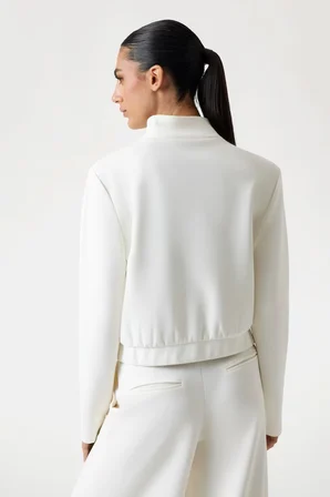 GUESS Yüksek Yakalı Sweatshirt V4YQ05KCAY2