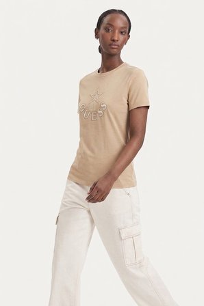 GUESS  Elettra Kadın Aktif Regular Fit T-Shirt V6YI04K4268