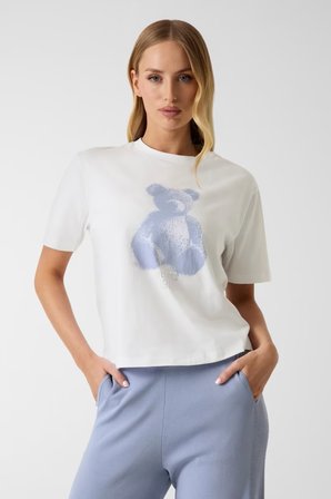 GUESS  Stras Taşlı T-shirt V6YI06K4273