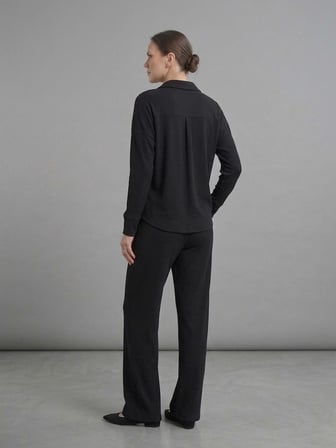 ON TRİKO Kadife Oversize Gömlek 14300