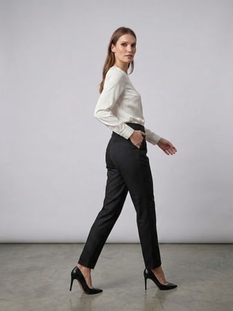 EKOL Havuç Kesim Slim Fit Klasik Pantolon 4143