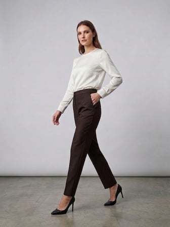 EKOL Havuç Kesim Slim Fit Klasik Pantolon 4143