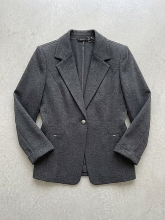 EKOL Cep Detaylı Tek Düğme Blazer Ceket 4201
