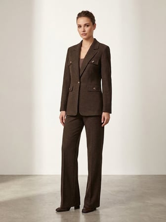 EKOL Cepli Blazer Ceket 4209