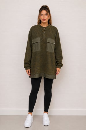 KAYRA Cep Detaylı Sweat 70017